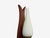 Cream 1960s Danish Modern, Wall Lights or Sconces, Teak, Brass, Opal Glass For Sale - Image 8 of 10
