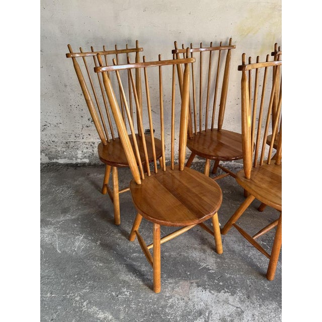 Dining Chairs by De Ster Gelderland, Set of 6 For Sale - Image 4 of 11