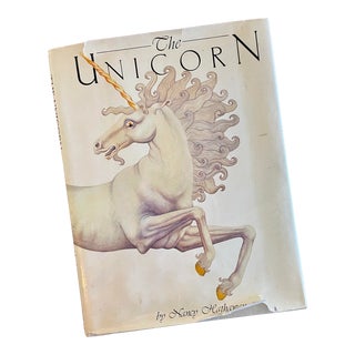 1982 the Unicorn - Illustrated History of the Mythical Creature by Nancy Hathaway For Sale
