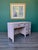 Coastal Late 20th Pencil Reed Writing Desk of Four Drawers For Sale - Image 3 of 9