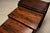 Set of Three Brazilian Rosewood Nesting Tables with Removable Tray & Brass Sabots, 1960s For Sale - Image 15 of 18
