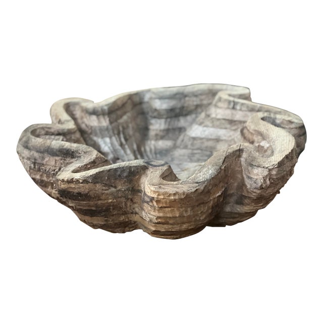 Carved Wood Sculpture Centerpiece by New York Artist Ann Pachner. For Sale