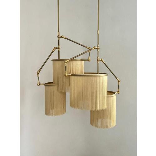 No. 31 F Beige Gold Pendant Lamp by Sander Bottinga For Sale - Image 6 of 8