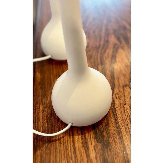 1960s Scandinavian Modern B44 Table Lamps in Wood by Hans-Agne Jakobssen for AB Markaryd, Sweden, 1960s, Set of 2 For Sale - Image 5 of 13