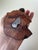 Wood Vintage Norman Brumm Signed Enameled Copper Bird Sculpture on Burl Wood Base For Sale - Image 7 of 7