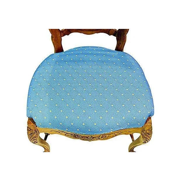 French Country Country French Ladderback Chair For Sale - Image 3 of 7