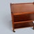 Mid-Century Three-Tier Wooden Drinks Trolley on Castors For Sale - Image 4 of 7