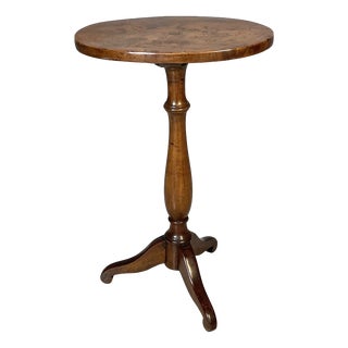 Italian Oval Coffee Table in Wood, 1930s For Sale