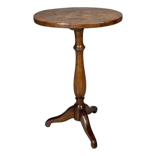 Italian Oval Coffee Table in Wood, 1930s For Sale