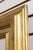 Vintage Rectangular Gold Finish Mirror For Sale - Image 11 of 13