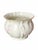 Belleek Pottery Ltd. Belleek Georgian Shell Ivory and Blush Pink Parian Porcelain Cachepot With Gold Rim For Sale - Image 4 of 10