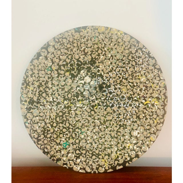 Richard Bové Dance I 1987 oil on vinyl each: 16 dia in (41 cm) Signed, titled and dated to verso ‘R. Bové Dance I 87’...