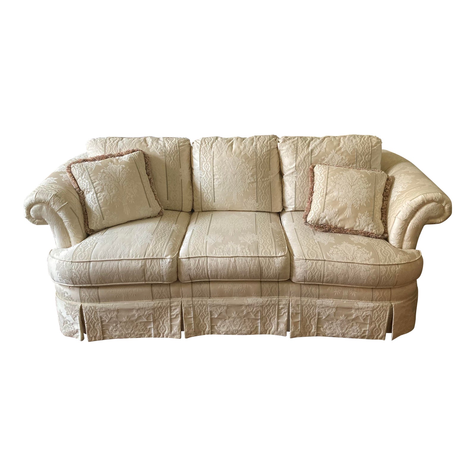 Traditional Style Thomasville Sofa Chairish