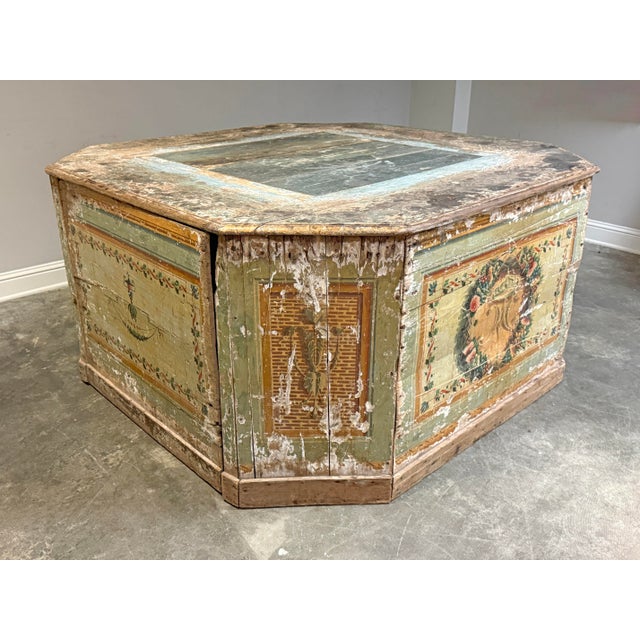 Late 18th Century Hand Painted Altar Table For Sale In Houston - Image 6 of 15