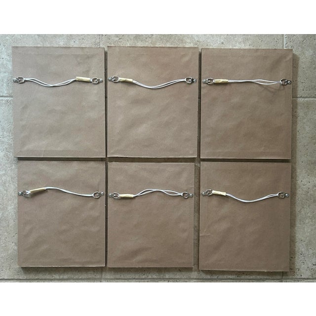 Set of 6 Framed Victorian English Alphabet Prints Related to Sport and Hunting by Henry Heath Circa 1840 For Sale - Image 11 of 11