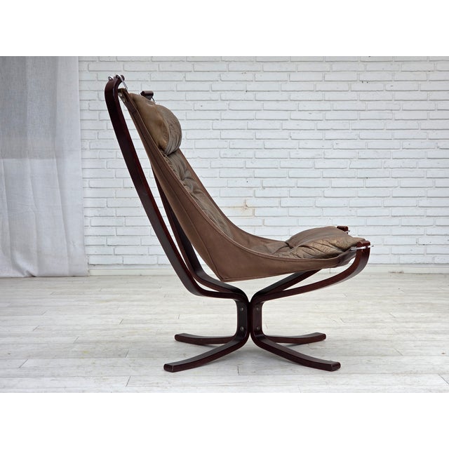 Norwegian Falcon Lounge Chair by Sigurd Ressel for Vatne Møbler, 1970s For Sale - Image 11 of 18