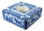 18th Century Spanish Tin-Glazed Talavera De La Reina Blue and White Inkwell For Sale