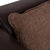 Animal Skin Model 6300 4-Seater Sofa, Armchairs and Ottoman in Brown Leather from Rolf Benz, Set of 4 For Sale - Image 7 of 18