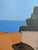 Mid-Century Modern 'Seaside Conversation' Vintage Coastal Landscape Oil Painting by Swedish Artist Eric Elfvén (1921–2008), Framed For Sale - Image 10 of 10