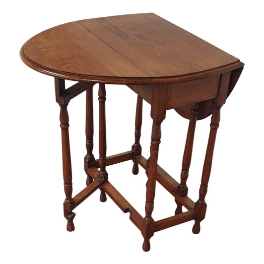 Drop Leaf Side Table For Sale