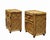 Vintage Italian Rattan Bedside Tables, 1960s, Set of 2 For Sale - Image 4 of 7