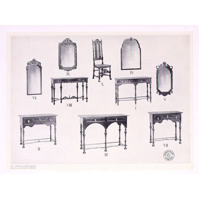 1910s Berkey and Gay Console Table For Sale - Image 15 of 15