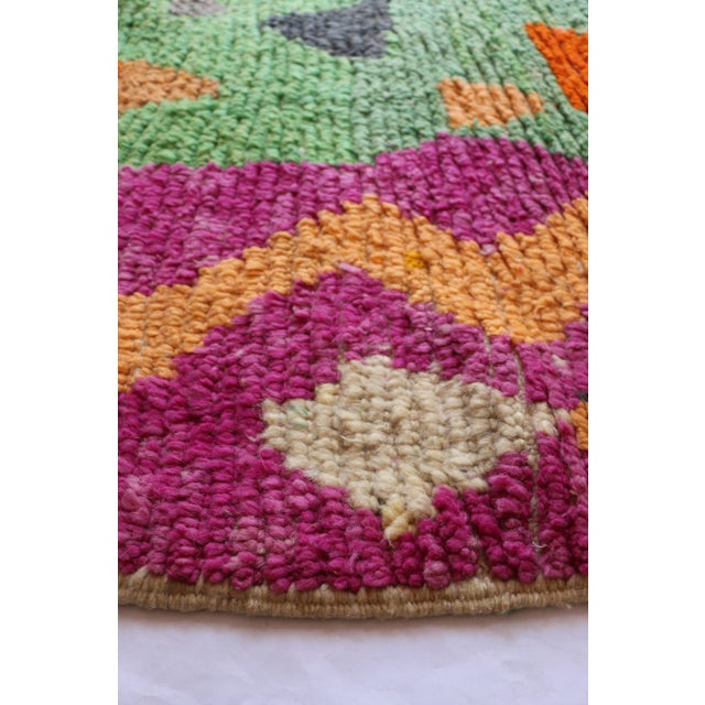 Contemporary Colorful Modern Moroccan Rug - 5'11" X 8'2" Ft For Sale - Image 3 of 6