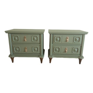 Mid Century Modern Nightstands - a Pair For Sale