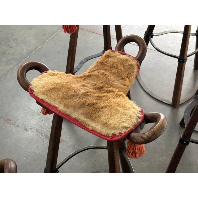 Wood Vintage Brutalist Marbella Stool by Sergio Rodrigues, 1970s For Sale - Image 7 of 16