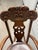 Late 19th Century German Carved Wooden Rocking Chair Featuring a "Man Blowing the Wind" Motif. For Sale - Image 4 of 8