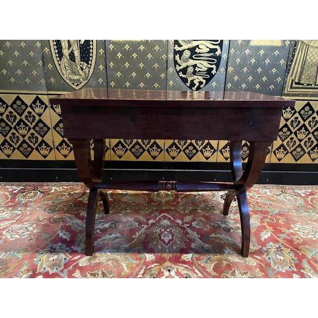 Empire Mahogany Dressing Table For Sale - Image 9 of 10