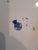 English 1900s Blue Onion Vegetable Bowls - Set of 2 For Sale - Image 3 of 9