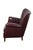 1950s Old School Tufted Leather Scandinavian Lounge Chair W Ottoman For Sale - Image 13 of 15
