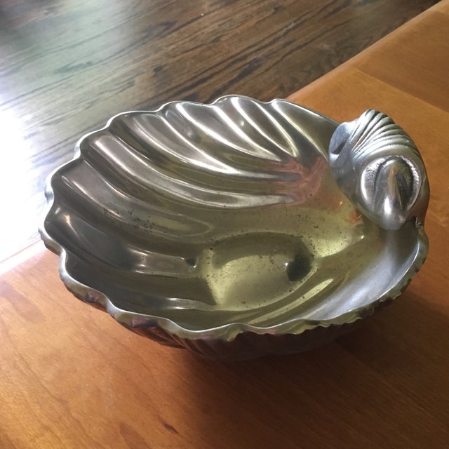 Clam Shell Shaped Decorative Bowl Chairish