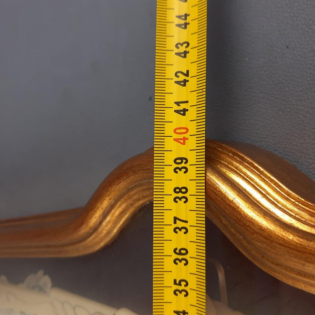 Display Case with Hand-Painted Flower Theme Fan, 1960s For Sale - Image 9 of 11