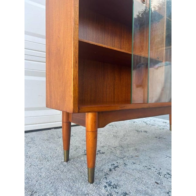 Item # AAZ62 A stunning mid-century Greaves & Thomas teak bookcase/cabinet, Attributed This beautiful piece, crafted by...