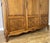 Wood Vintage Louis XVI French Three Door Oak Carved Armoire For Sale - Image 7 of 13