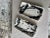 Abstract Handcrafted Ceramic Trays With Black Abstract Splatter Design - [Only 1 Left!!] For Sale - Image 3 of 8