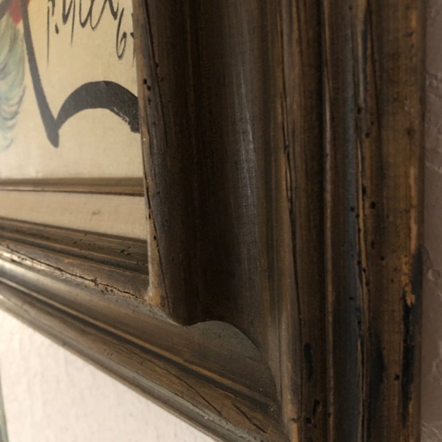 1967 Portrait of a Mother & Child Oil Painting by Peter Robert Keil, Framed For Sale - Image 11 of 13