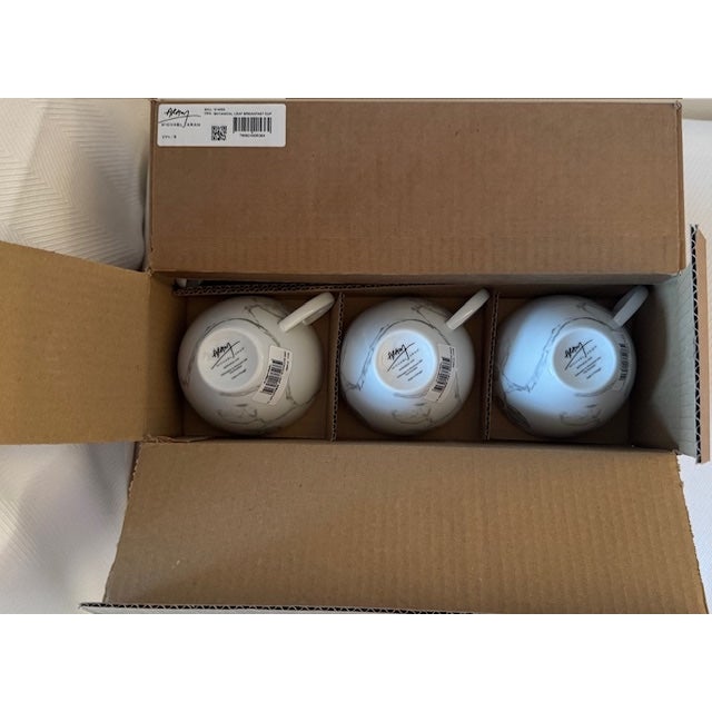 Michael Aram Michael Aram Botanical Leaf Cups-New - Set of 6 For Sale - Image 4 of 5