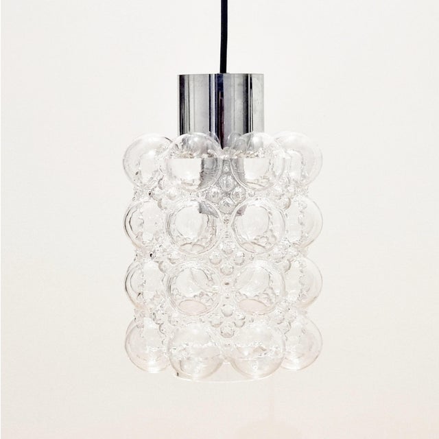 Stunning mid-century modern pendant/ceiling light designed by helena tynell for limburg, one of the most famous german...