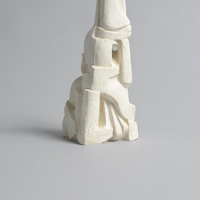 Jan Keustermans, Abstract Sculpture, Plaster For Sale - Image 13 of 18