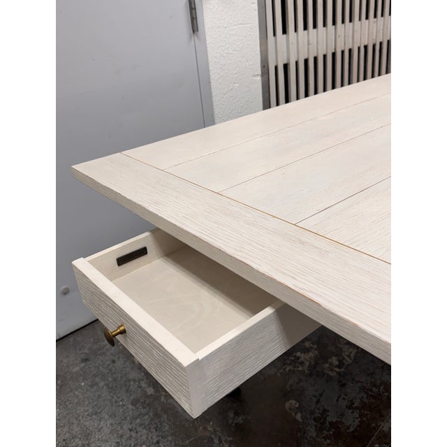 Serena & Lily Beach House Extension Dining Table in Saltwashed Oak For Sale - Image 10 of 12