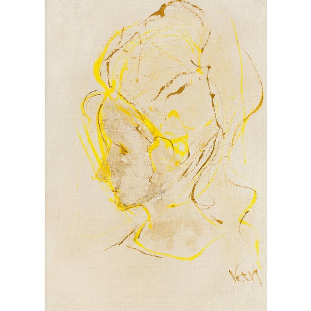 Mid century, manner of Marcel Vertes, 20th century painter, printmaker and illustrator.