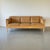 Camel Leather 3-Seater Sofa from Stouby, 1970s For Sale - Image 12 of 12