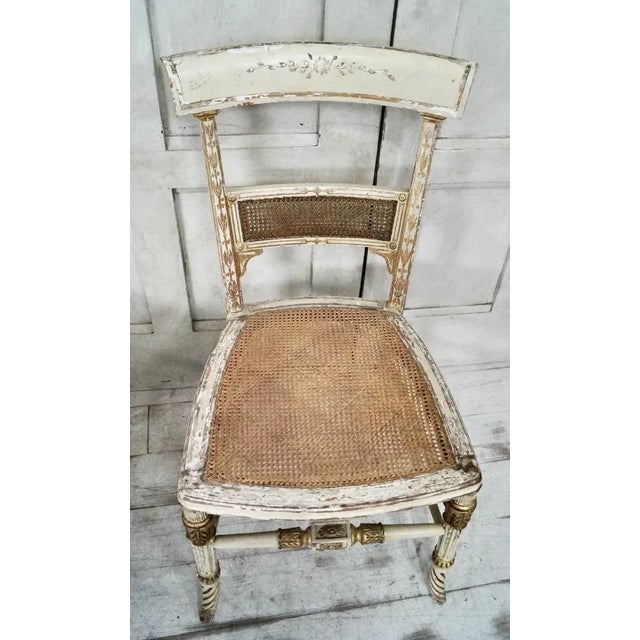 Set of Regency Cane Side Chairs, 1810 For Sale - Image 6 of 12