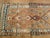 Antique Persian Serab Camel Hair Runner Rug, Hand-Knotted Wool, Geometric Pattern, Red & Green, 4x14 For Sale - Image 9 of 11