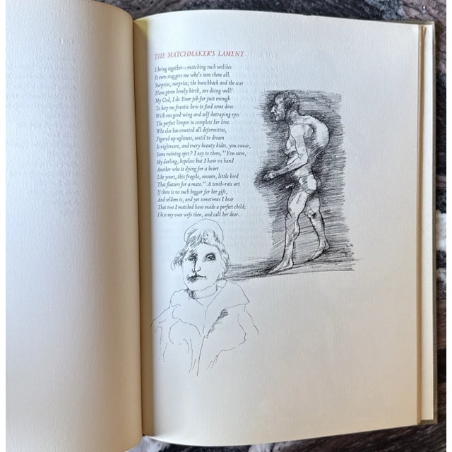 1960s Leonard Nathan / Matchmaker's Lament and Other Astonishments With L. Baskin Print For Sale - Image 5 of 12