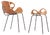 Set of Chair and Stool by Olof Kettunen for Merivaara, Finland, 1950s For Sale