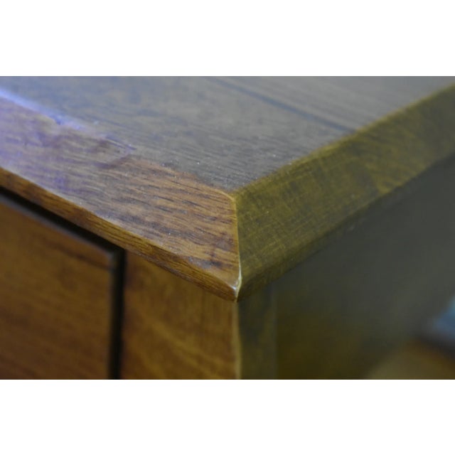 Arts & Crafts Crafters and Weavers Mission Crofter Style 1 Drawer Coffee Table - Model A32 For Sale - Image 3 of 9